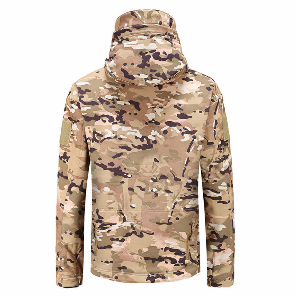 GoHuntShell™ Camo Heated Hunting Jacket 8h Working Time Stay Warm While ...